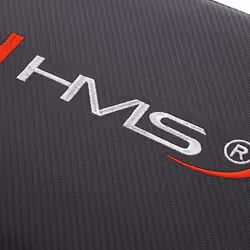 HMS Fitness L1211 Panca da allenamento con pesi piatti Casa Nero, Rosso - Vista aggiuntiva 7