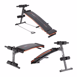 HMS Fitness L1110 Panca di allenamento con peso regolabile Sedile regolabile Casa Nero - Vista aggiuntiva 2