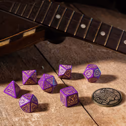 Q-workshop The Witcher Dice Set. Dandelion