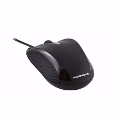 Modecom MC-M4, Ambidestro, Ottico, USB tipo A, 800 DPI, Nero, Grigio