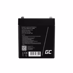 Green Cell AGM45 batteria UPS Acido piombo (VRLA) 12 V 5,3 Ah - Vista aggiuntiva 6