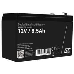Green Cell AGM47 batteria ricaricabile industriale Acido piombo (VRLA) 8500 mAh 12 V