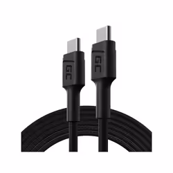 Green Cell KABGC29, 2 m, USB C, USB C, USB 2.0, 0,48 Gbit/s, Nero