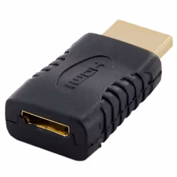 4World ENAN-08724 adattatore per inversione del genere dei cavi HDMI M Mini HDMI C F Nero