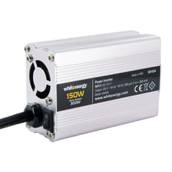 Whitenergy 12V DC - 230V AC adattatore e invertitore Auto 150 W Argento