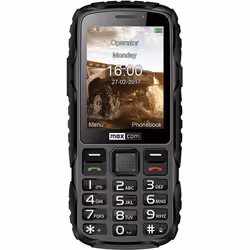 MaxCom MM920BK, Barra, 7,11 cm (2.8"), 240 x 320 Pixel, 2 MP, Bluetooth, Nero