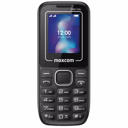 MaxCom Classic MM135 LIGHT, Barra, 4,5 cm (1.77"), 128 x 160 Pixel, 600 mAh, Nero