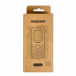 MaxCom Classic MM135 LIGHT 4,5 cm (1.77") 68 g Nero Telefono di livello base