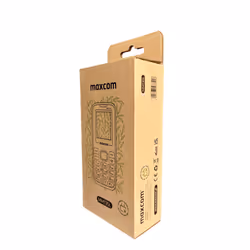 MaxCom Classic MM135 LIGHT 4,5 cm (1.77") 68 g Nero Telefono di livello base
