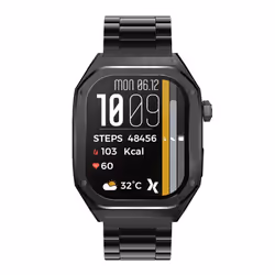 MaxCom FW65 Iron S 4,95 cm (1.95") AMOLED 41 mm Digitale Nero