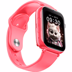 MaxCom FW59 Kiddo 4G Pink 4,7 cm (1.85") IPS 27 mm Digitale 240 x 280 Pixel Touch screen Rosa GPS (satellitare) - Vista aggiuntiva 3