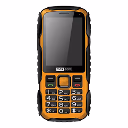 MaxCom MM920, Barra, 7,11 cm (2.8"), 2 MP, Bluetooth, 1400 mAh, Nero, Giallo
