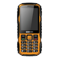 MaxCom MM920 7,11 cm (2.8") 140 g Nero, Giallo Telefono ultra resistente