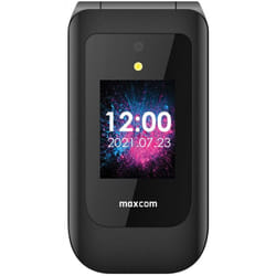 MaxCom MM827L 7,11 cm (2.8") 125 g Nero Telefono per anziani