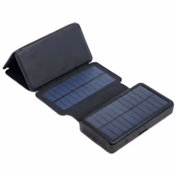 PowerNeed ES20000B, 9 W, 5 V, 2 A, Nero, Da campeggio, Campeggio, Trekking, 190 mm