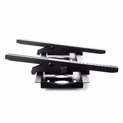 Edbak TWB2 Supporto TV a parete 2,18 m (86") Nero - Vista aggiuntiva 2