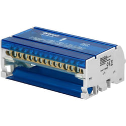 Orno - LZ-8202/15 Morsettiera Distribuzione a 4 file, 15 fili