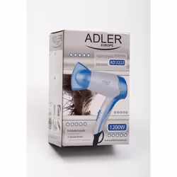 Adler AD 2222 asciuga capelli 1200 W Blu, Bianco - Vista aggiuntiva 5