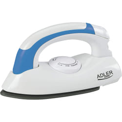 Adler AD 5015 Ferro a secco 800 W Blu, Bianco
