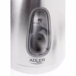 Adler AD1223 bollitore elettrico 1,7 L 2000 W Nero, Acciaio inox - Vista aggiuntiva 6