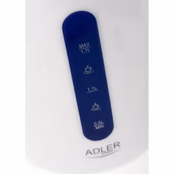 Adler AD 1234 bollitore elettrico 1,7 L 2200 W Blu, Bianco - Vista aggiuntiva 6