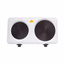 Adler AD 6504, Libera installazione, Nero, Bianco, Manopola, Elettrico, 2 Fornello(i), AC