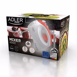Adler AD 4212 sbattitore Sbattitore manuale Rosso, Bianco - Vista aggiuntiva 5