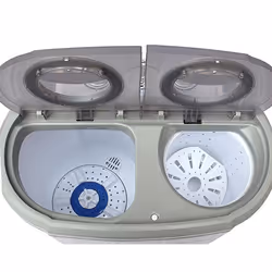 Camry Premium CR 8052 lavatrice Caricamento dall'alto 3 kg Grigio, Bianco - Vista aggiuntiva 5