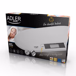 Adler AD 8139 bilancia per bambino Argento - Vista aggiuntiva 7