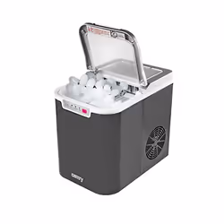 Camry Premium CR 8073 Macchina per ghiaccio portatile 12 kg/24h Grigio, Bianco