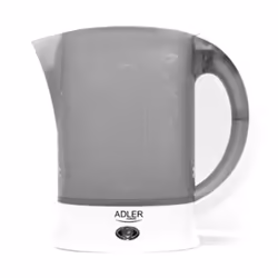 Adler AD 1268, 0,6 L, 600 W, Grigio, Plastica, Indicatore del livello dell'acqua