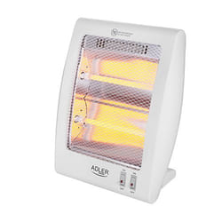 Adler AD 7709 Interno Bianco 800 W Riscaldatore di ambienti elettrico al quarzo