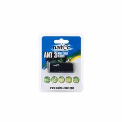 NATEC ANT 3 Mini lettore di schede USB 2.0 Nero - Vista aggiuntiva 3