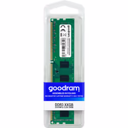 Goodram GR1600D3V64L11/8G, 8 GB, 1 x 8 GB, DDR3, 1600 MHz, 240-pin DIMM