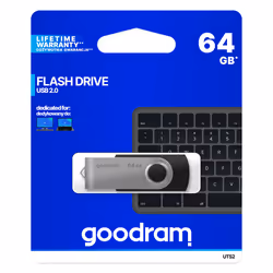 Goodram UTS2 unità flash USB 64 GB USB tipo A 2.0 Nero - Vista aggiuntiva 5