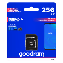 Goodram M1AA 256 GB MicroSDXC UHS-I Classe 10 - Vista aggiuntiva 5