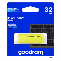 Goodram UME2 unità flash USB 32 GB USB tipo A 2.0 Giallo - Vista aggiuntiva 5
