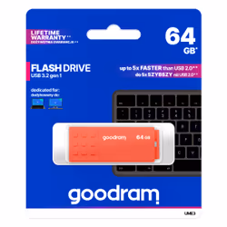 Goodram UME3 unità flash USB 64 GB USB tipo A 3.2 Gen 1 (3.1 Gen 1) Arancione - Vista aggiuntiva 5