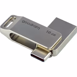 Goodram ODA3 unità flash USB 16 GB USB Type-A / USB Type-C 3.2 Gen 1 (3.1 Gen 1) Argento - Vista aggiuntiva 4