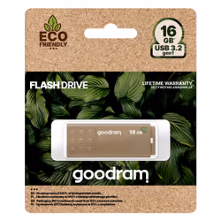Goodram UME3 Eco Friendly unità flash USB 16 GB USB tipo A 3.2 Gen 1 (3.1 Gen 1) Marrone - Vista aggiuntiva 5