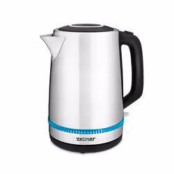 Zelmer ZCK7921, 1,7 L, 2200 W, Acciaio inox, Metallo, Indicatore del livello dell'acqua, Arresto di sicurezza contro il surri ...