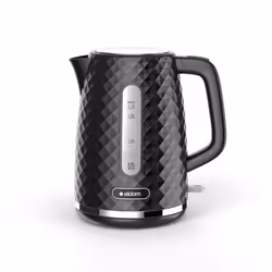 ELDOM C280C ELLI, 1,7 L, 2200 W, Nero, Indicatore del livello dell'acqua, Arresto di sicurezza contro il surriscaldamento, Se ...