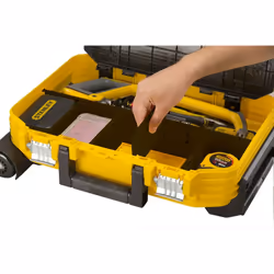 Stanley FMST1-72383 Cassetta degli attrezzi Valigetta rigida per attrezzi Alluminio, Polipropilene Grigio, Giallo - Vista aggiuntiva 8