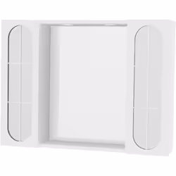 Indicato quale ottimo complemento d'arredo per bagni e locali destinati a servizio lavanderia. Realizzato in pannelli di truc ...