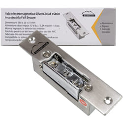 BS - Serratura elettromagnetica da incasso SilverCloud YS800, Fail Secure no