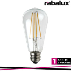 FIL.LED,E27 ST64 10W 4000K 1230LM - Luce naturale