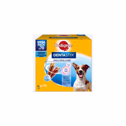Pedigree Dentastix è lo snack per l'igiene orale del cane, che promuove la salute di denti e gengive. È scientificamente comp ...