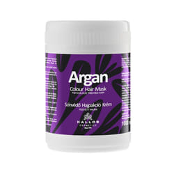 Kallos Argan Colour Hair Mask 1000ml maschera per capelli Donna