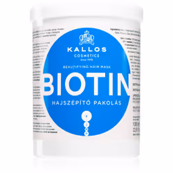 Concedi ai tuoi capelli indeboliti uno speciale nutrimento a base di biotina che ne migliora visibilmente la bellezza! La mas ...