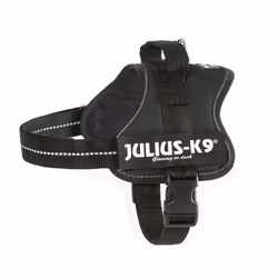 Julius-K9 Powerharness, Cane, Pettorina gilè, Mini/S, Nero, Poliestere, Monocromatico